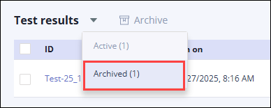 test-results-unarchive.png